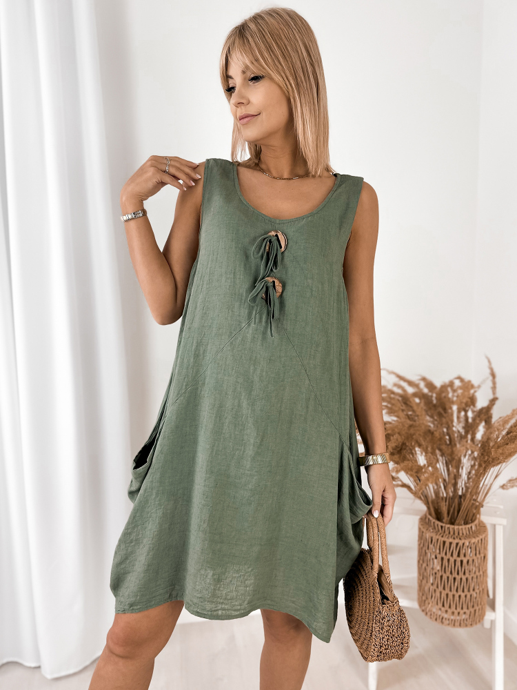 DRESS LIVIANA KHAKI