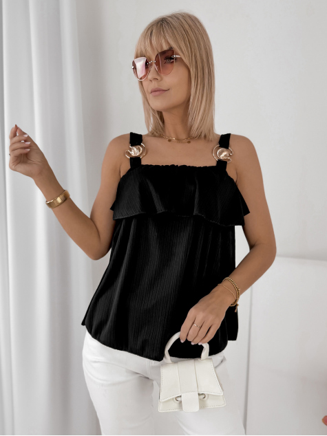 BLOUSE SISSAL BLACK