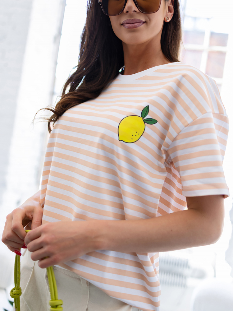 BLOUSE CITRON PEACH