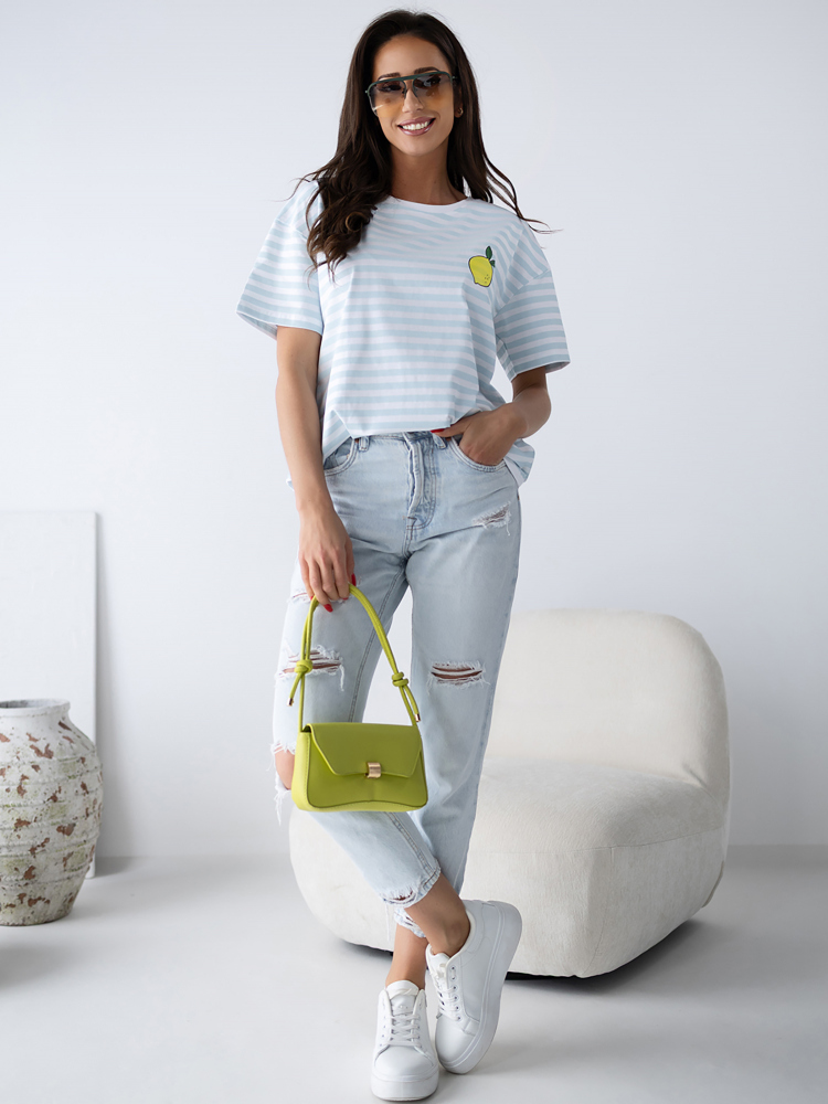 BLUSE MINT CITRON