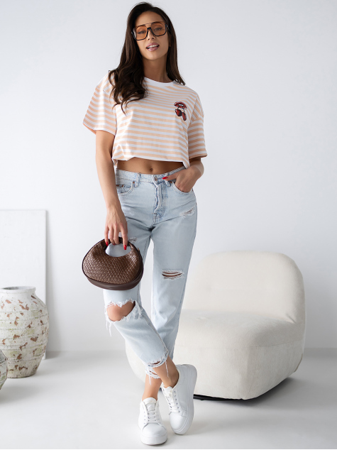 BLUZA CERISE PIERSICA