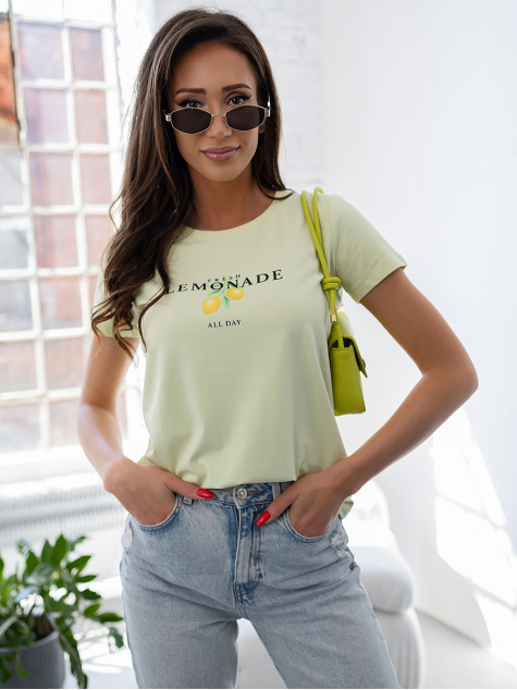 BLUSE EMARIA LIMETTENGRÜNE