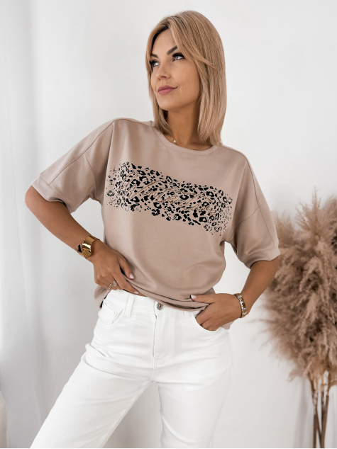 BLUSE WINTERZEIT BEIGE