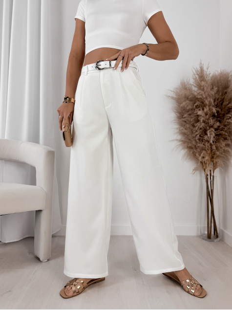 PANTS ZAREL ECRU