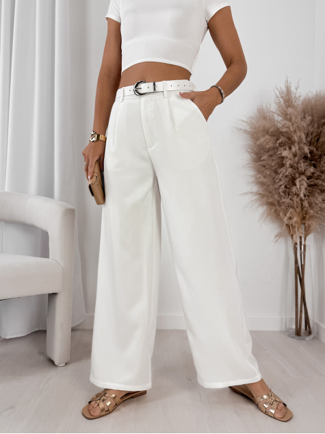 PANTS ZAREL ECRU