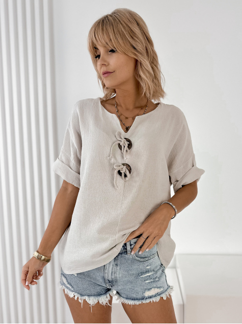 BLUZA TERENZA BEJ