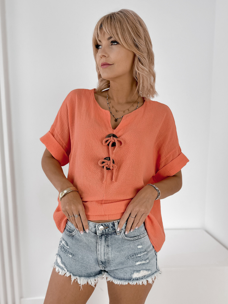 BLOUSE ZONE CORAIL