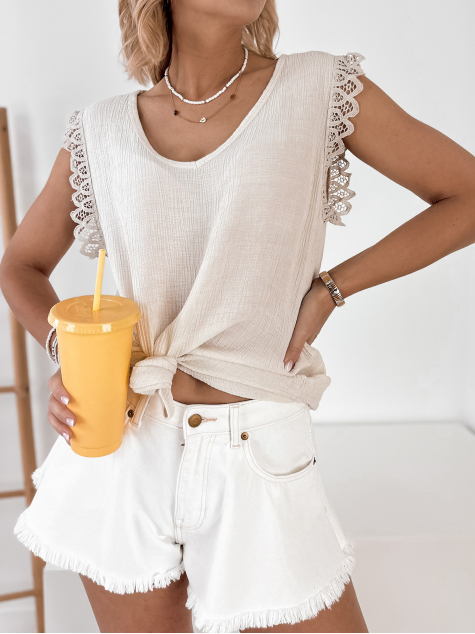 BLUSE SALINYA BEIGE