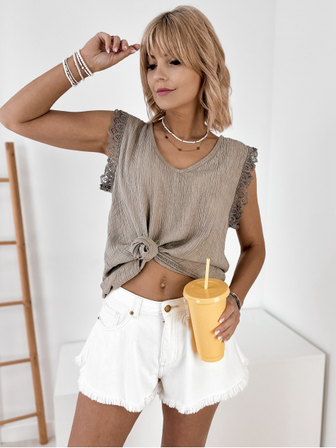 BLUZA SALINYA BEJ INCHIS