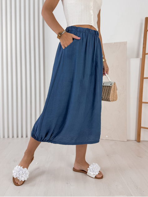 SKIRT MARBELLA DARK BLUE