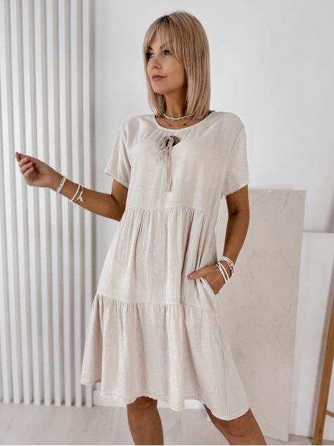 ROBE LORCA BEIGE