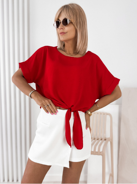 BLOUSE TALAVERA ROUGE