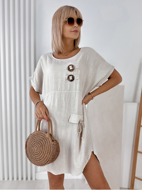 DRESS TAORMIA BEIGE