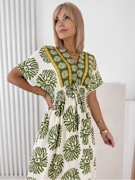 DRESS SHAYRA KHAKI