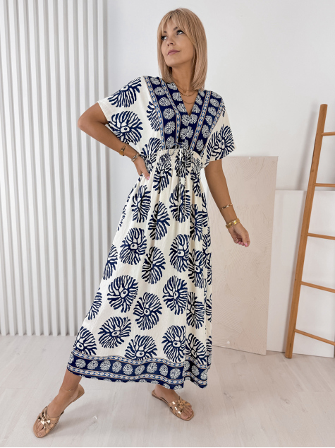KLEID SHAYRA MARINEBLAU
