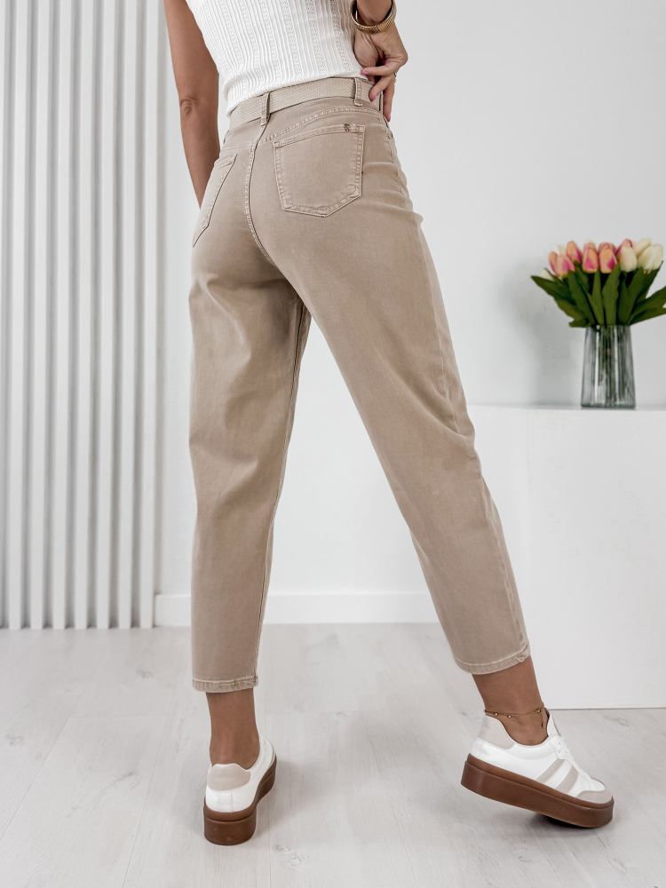 HOSE TUCALIA DUNKELBEIGES