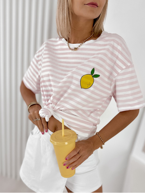 BLUZA CITRON ROZ PUDRAT