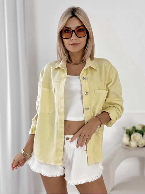 VESTE ROANIE JAUNE
