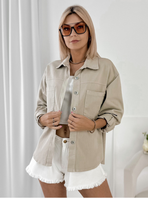 VESTE ROANIE BEIGE