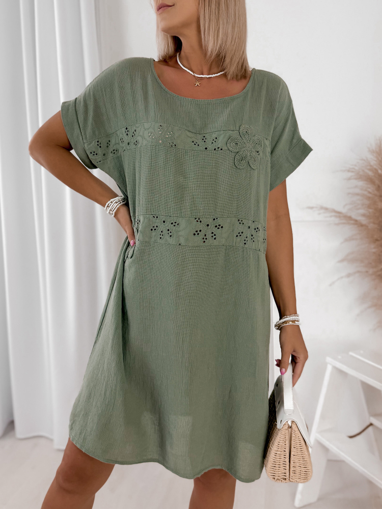 KLEID SERINA KHAKI