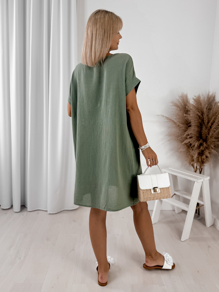 DRESS SERINA KHAKI