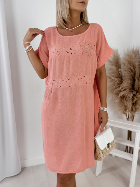 DRESS CORAL SERINA