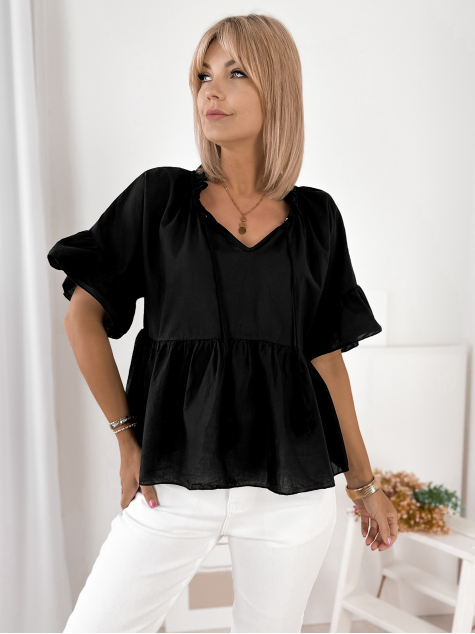 BLUZA FAVINYA NEAGRA