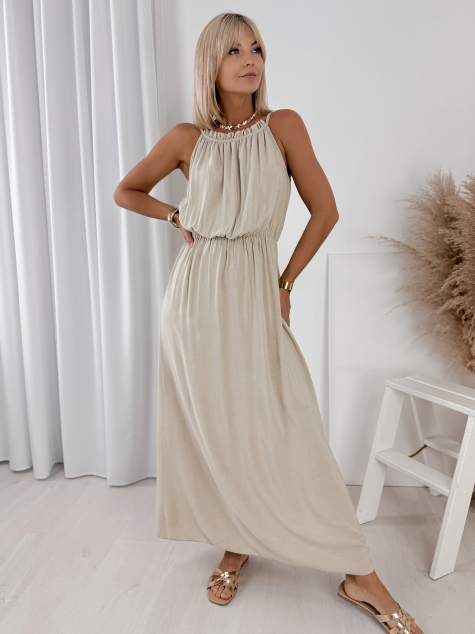 ROBE IKARIA BEIGE
