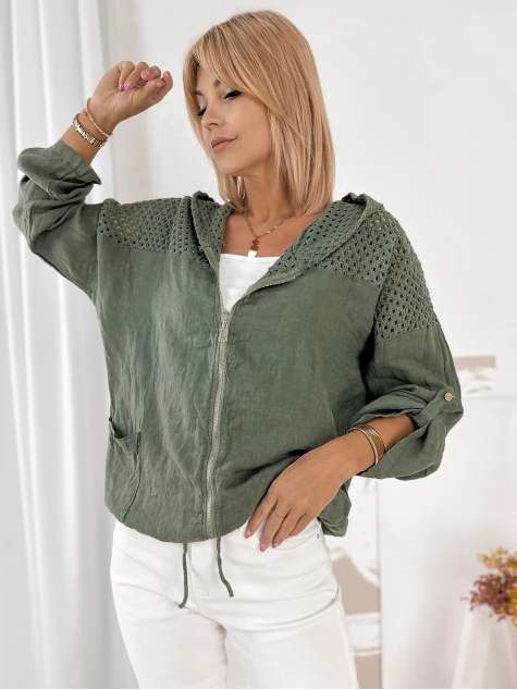 PULL VENETTA KAKI
