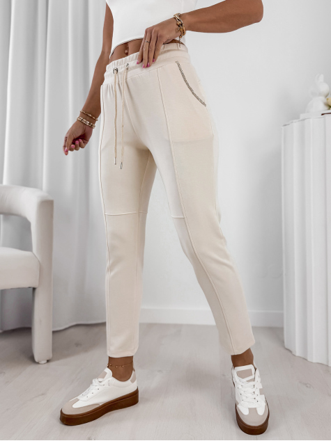 PANTALON FRONTERA ÉCRU