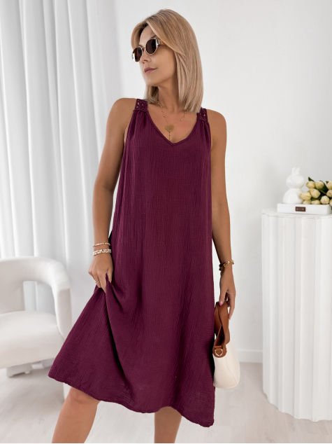 KLEID BORJA Bordeaux
