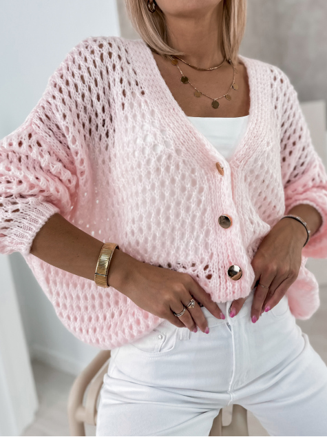 SWEATER FJOLNA POWDER PINK