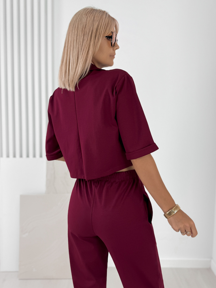 SET ANGELIQUE BURGUNDY