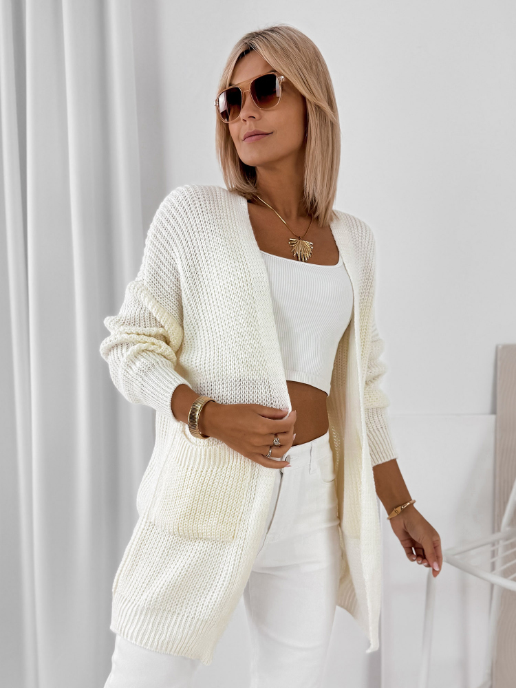 CARDIGAN CLEMENCE ÉCRU