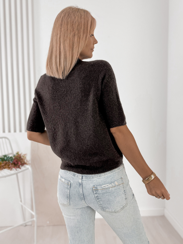 SWEATER CASTILLE BRUN