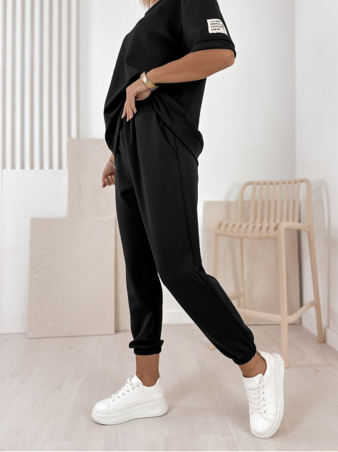 COMPLEU FOSCA DRESS NEGRU