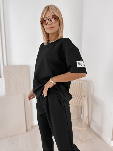 COMPLEU FOSCA DRESS NEGRU