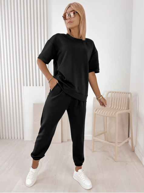 COMPLEU FOSCA DRESS NEGRU