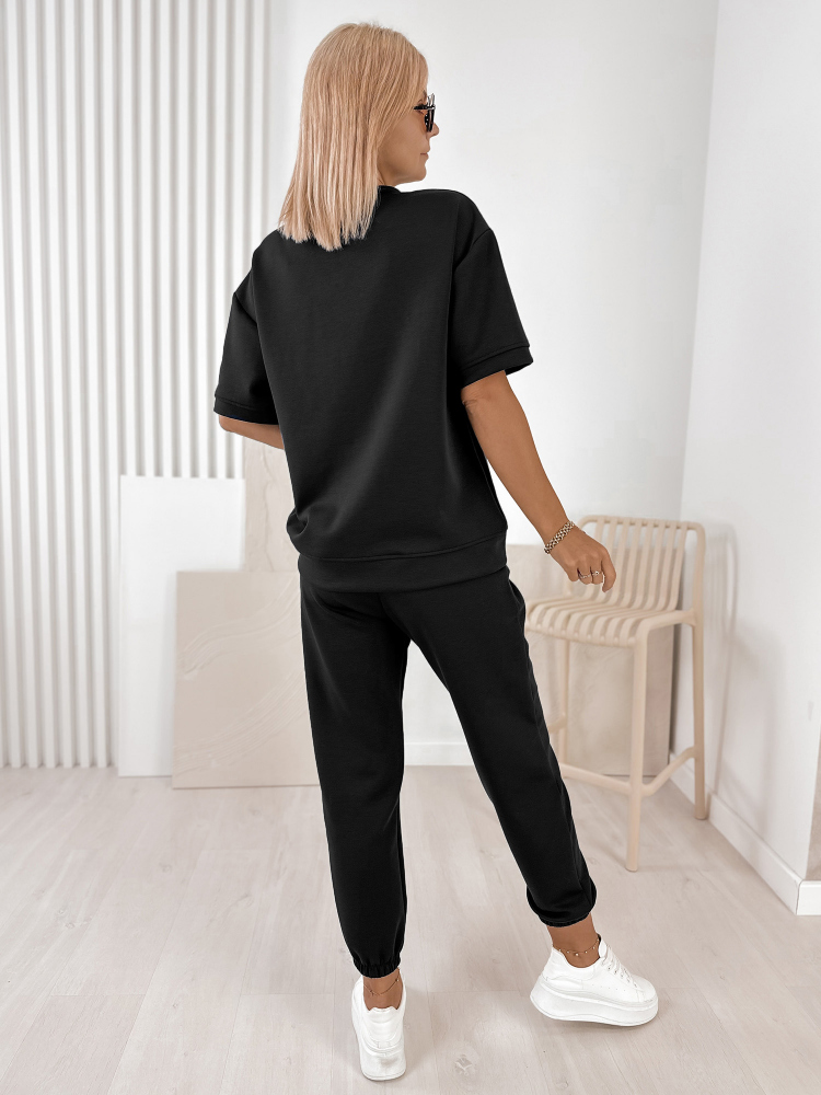 COMPLEU FOSCA DRESS NEGRU