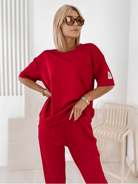KOMPLEKTAS FOSCA DRESS RAUDONAS