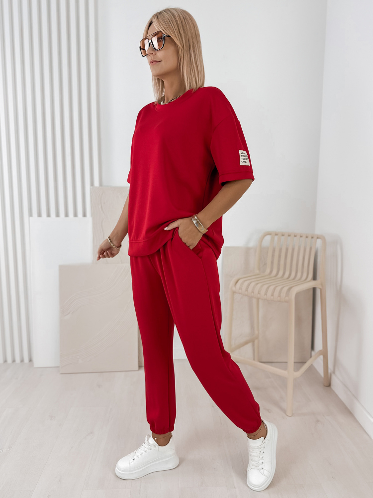 SOUPRAVA FOSCA DRESS ČERVENÝ