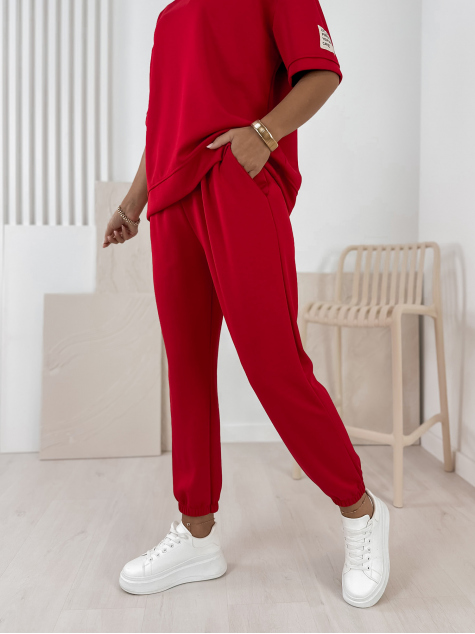 SET DRESS FOSCA RED