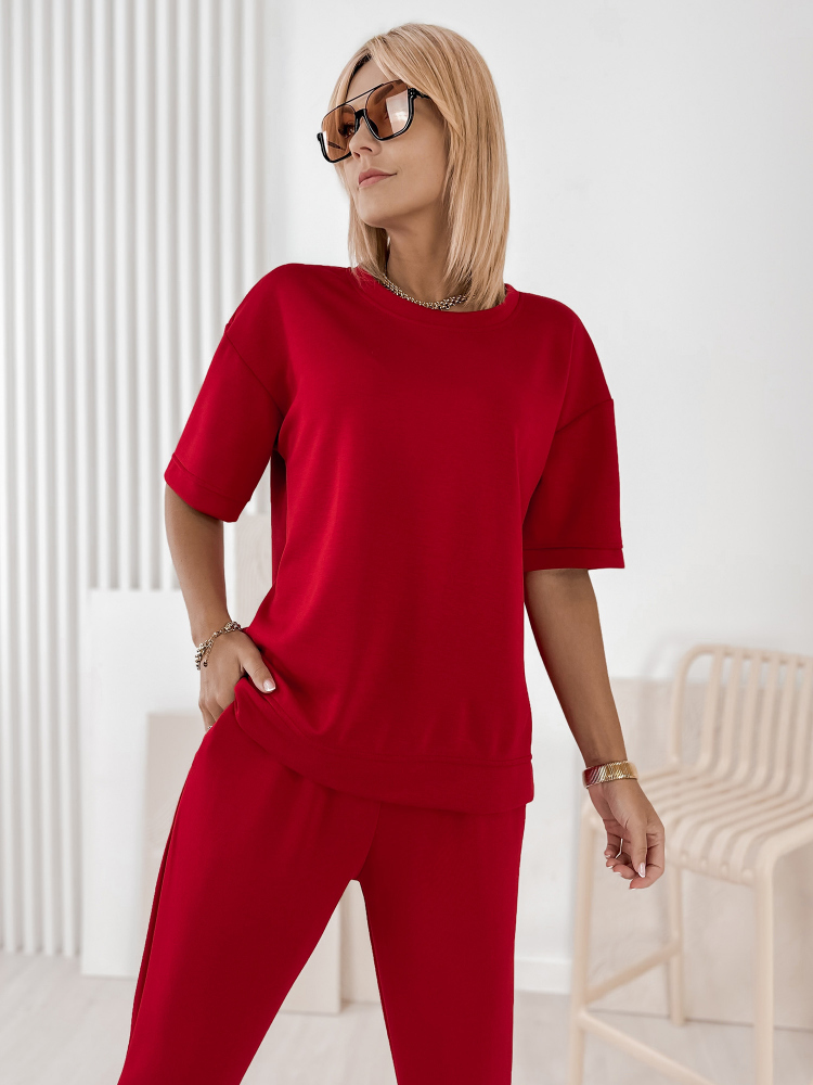 SOUPRAVA FOSCA DRESS ČERVENÝ