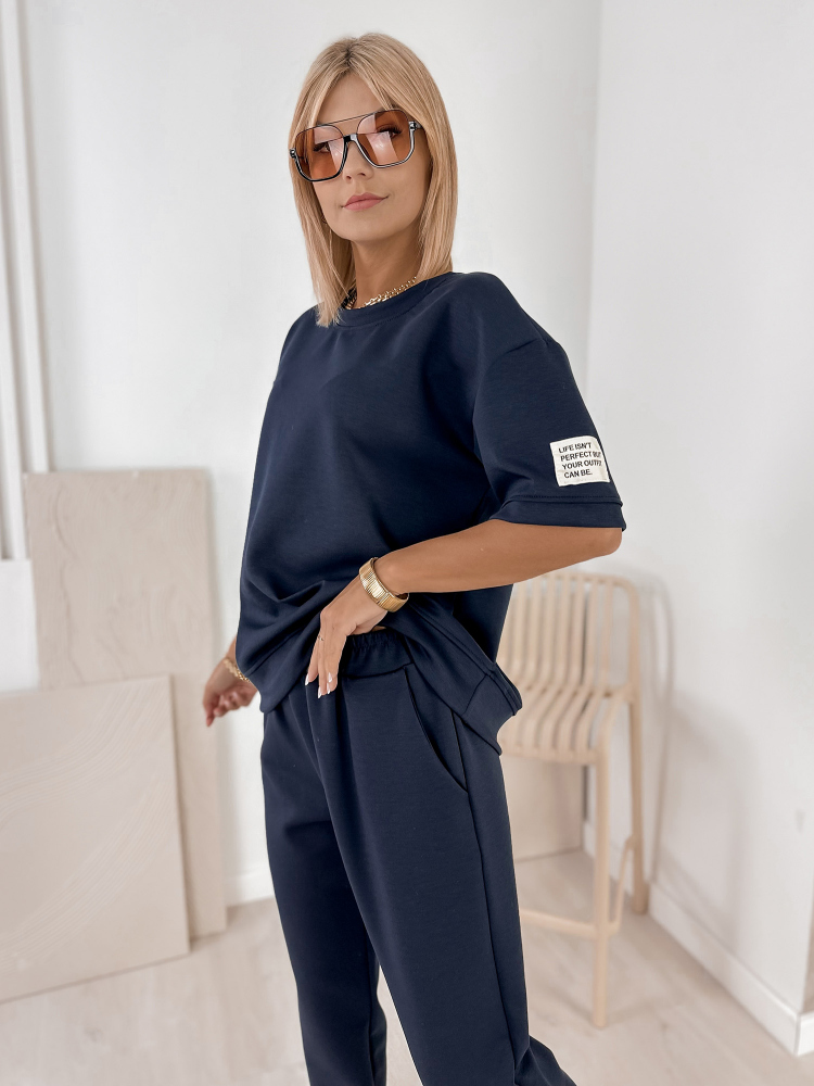 SOUPRAVA TEPLÁKOVÁ SOUPRAVA FOSCA NAVY BLUE
