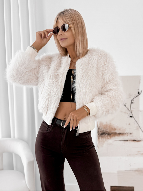 JACKET LYNX FUTURE ECRU