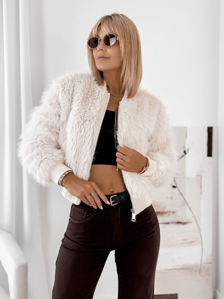 JACKET LYNX FUTURE ECRU