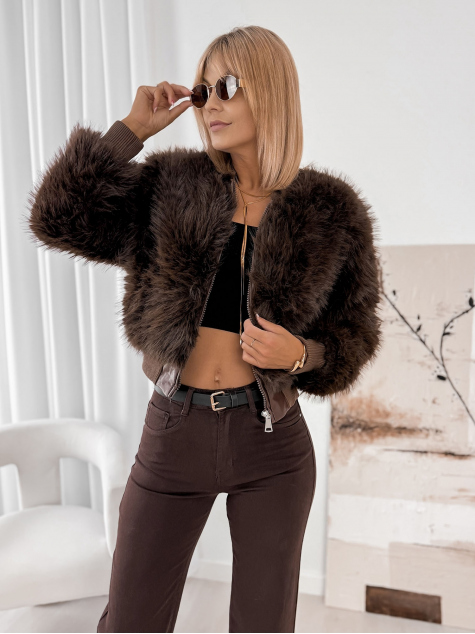 VESTE MEUBLES LYNX BRUN