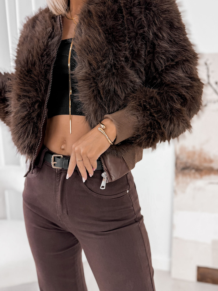 VESTE MEUBLES LYNX BRUN