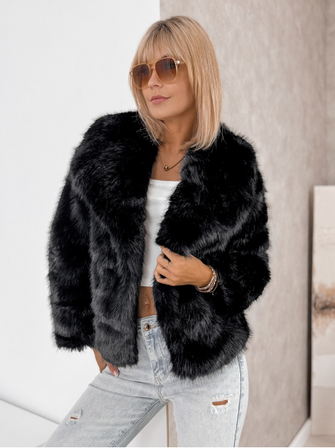 KABÁT NEMESIA FUR FEKETE