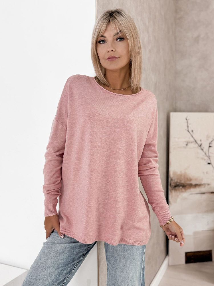 SWEATER TROMSO ROSE POUDRE